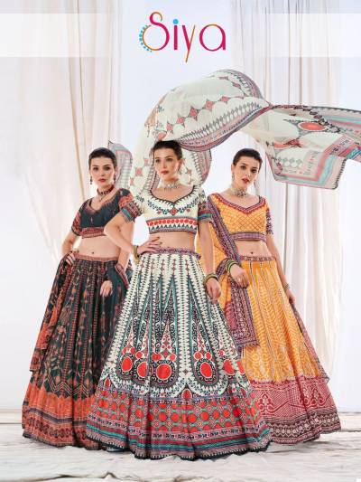 SIYA BY ALFAAZ CHINON LEHENGA CHOLI MANUFACTURER IN INDIA